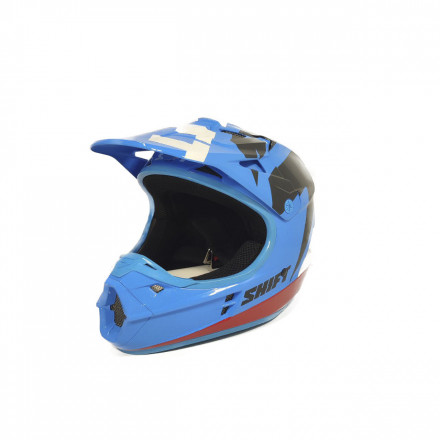 Мотошлем Shift White Tarmac Helmet Blue S (17232-002-S) Н39684