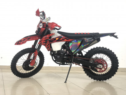 Мотоцикл кроссовый BRZ X5S (ZS172FMM-7 4V 2023 г) RED/BLACK