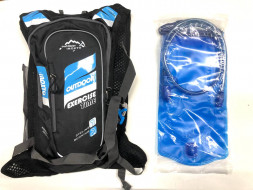 Рюкзак с гидропаком OUTDOOR (2л) синий